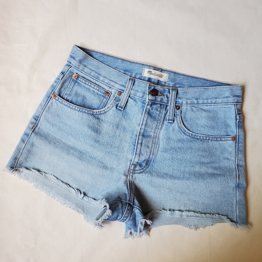 Madewell Relaxed Denim Shorts, Size 26
